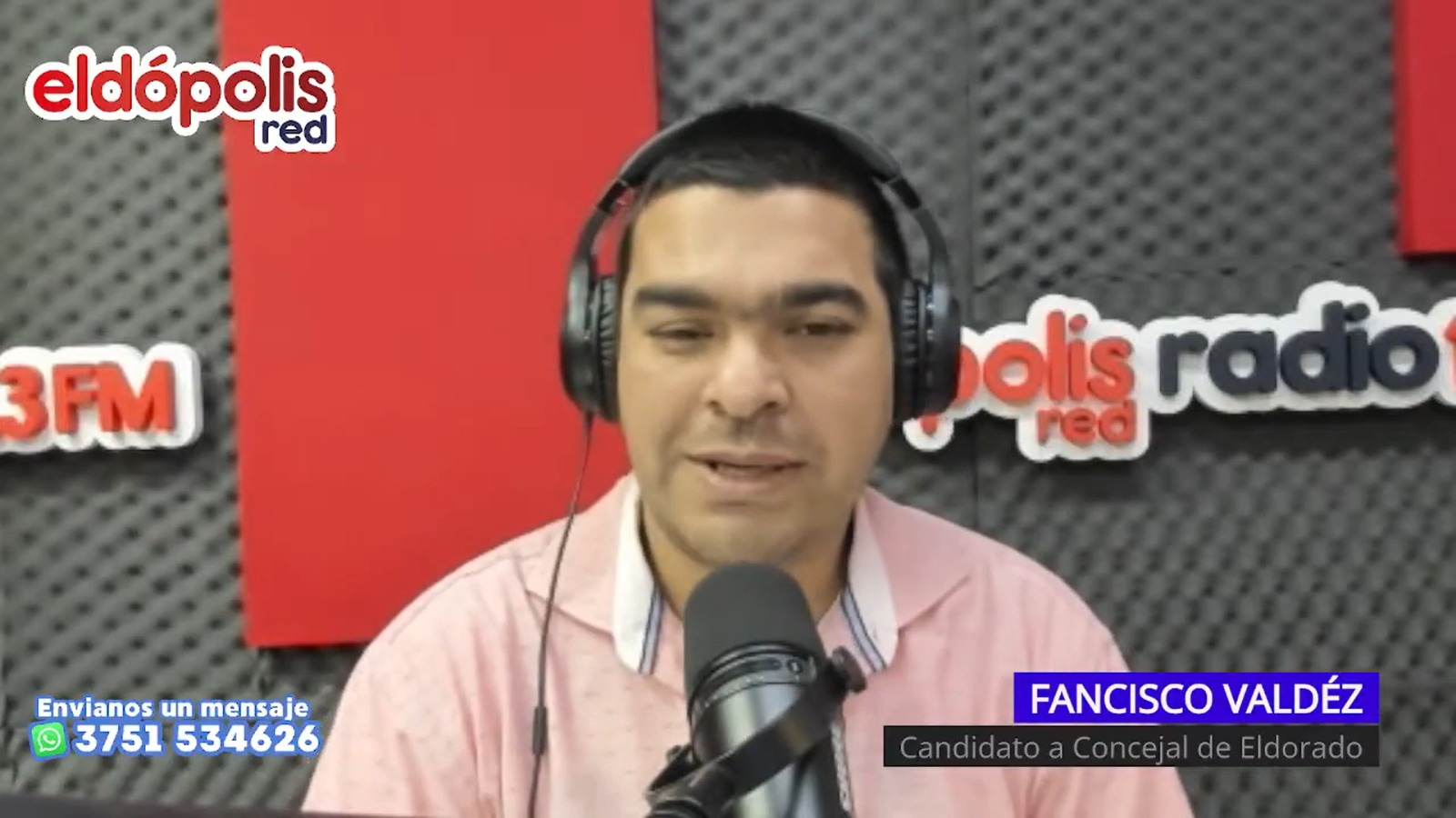 Francisco Valdez: "Vamos a trabajar por las personas con discapacidad y los adultos mayores"